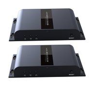 E-More HDMI Optic Fiber Extender With IR Remote Control,Extend 20Km HDMI Extender 1080P Support One Transmitter...