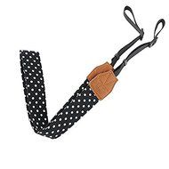 Teanfa Black Spot Camera Strap Shoulder Neck Camera Belt For Canon Nikon Olympus Panasonic Pentax Sony SLR/DSLR... N2