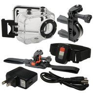 Vivitar DVR783-SIL 5.1MP Digital Action Camcorder with Bike and Helmet Mount (Silver) N20