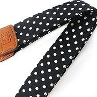 Teanfa Black Spot Camera Strap Shoulder Neck Camera Belt For Canon Nikon Olympus Panasonic Pentax Sony SLR/DSLR... N3