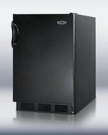 Summit FF6BBI7ADA: Commercially approved, ADA compliant built-in undercounter all-refrigerator with automatic...