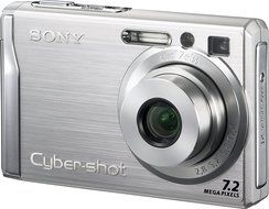 Sony Cybershot DSCW80 7.2MP Digital Camera with 3x Optical Zoom and Super Steady Shot (Pink) (OLD MODEL) N5