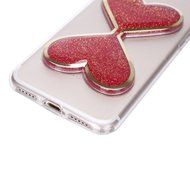 iPhone 7 Plus Case,Case for iPhone 7 Plus,ikasus Flowing Liquid Floating Hourglasses Love Heart Bling Glitter... N13