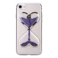 iPhone 7 Plus Case,Case for iPhone 7 Plus,ikasus Flowing Liquid Floating Hourglasses Love Heart Bling Glitter... N19