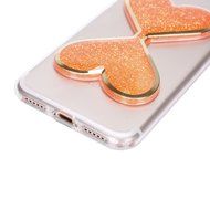 iPhone 7 Plus Case,Case for iPhone 7 Plus,ikasus Flowing Liquid Floating Hourglasses Love Heart Bling Glitter... N24
