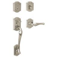 Baldwin 85327.150.LDBL Bethpage Sectional Trim Left Hand Handleset with Bethpage Lever, Satin Nickel by Baldwin