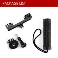 Lightwish Dual Heads Self-portrait Hand Strip Holder Stabilizer Handheld Monopod For GoPro Hero4 Silver Black... N2