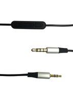 Bowers &amp; Wilkins P5 Gold Plated Replacement Audio Cable &ndash; Renewal Audio Lead for P5 P7 headphone with Cable Remote... N4