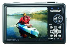 Olympus Stylus Tough-6000 10 MP Waterproof Digital Camera with 3.6x Wide Angle Optical Dual Image Stabilized Zoom...