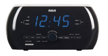 RCA Clock Radio With Motion-Activated Soft Light N4