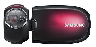 Samsung SMX-C20 Ultra Compact "Touch of Color" Camcorder with 10x Optical Zoom (Purple) (Discontinued by Manufacturer) N10