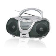 Naxa NX-243 Portable MP3/CD Player With Text Display and AM/FM Stereo Radio N2