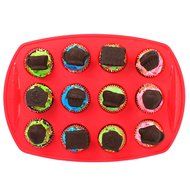 Joiedomi 8-Pieces Silicone Bakeware Set Including Muffin Cupcake Mold Baking Tray, Chocolate Candy Ice Molds,... N3
