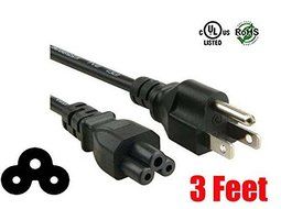 iMBAPrice 6 Feet AC Power Cord Cable (NEMA 5-15P to IEC320C5) for LG TV (60LN5400/55LB5550/55LN5310/447LN540/32LB5600... N4