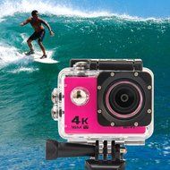 MARVUE MA30 4K WIFI Sports Action Camera FULL HD 1080P 60fps 16MP Waterproof Digital Video Recorder (WHITE) N14