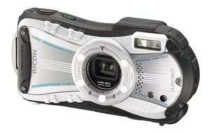 Ricoh WG-20 14MP Waterproof Shockproof Coldproof Crushproof 5x Opt Zoom Camera (White) N2