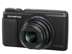 Olympus Stylus SH-50 iHS Digital Camera with 24x Optical Zoom and 3-Inch LCD (Silver) (Old Model)
