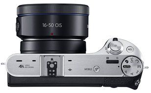 Samsung NX500 28 MP Wireless Smart Mirrorless Digital Camera with 16-50mm Power Zoom Lens (Brown) N30
