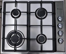 Ramblewood High Efficiency 4 Burner Natural Gas Cooktop, Sealed Burner GC4-50N N4