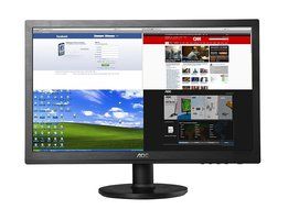 AOC E2460SWD 24-Inch Widescreen LED Monitor - Black N5
