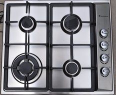 Ramblewood High Efficiency 4 Burner Natural Gas Cooktop, Sealed Burner GC4-50N N5