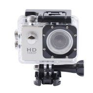 Silver Waterproof Action Camera Sports HD DV 1.5in LCD Screen 12MP 1080P Camcorder N3