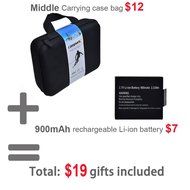 Campark&reg; 4K 30fps WiFi Ultra HD Waterproof Sports Action Camera,SONY Sensor,Time Lapse,Slow Motion, TWO Batteries... N2