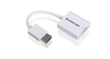 IOGEAR DisplayPort to DVI Adapter Cable, White (GDPDVIW6) N5