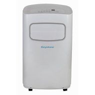 Keystone KSTAP14CG 14,000 BTU 115V Portable Air Conditioner with Remote Control, White/Gray N6