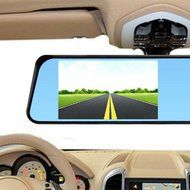 HD 4.3 1080p Dual Lens Video Recorder Dash Cam Rearview Mirror Car Camera DVR from DDLBiz N2