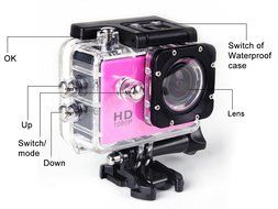 CXTX WIFI Wireless Mini 1080P HD 30-Meter Waterproof Sports DV Full 2.0" LCD 170&deg; Wide Angle Lens Video outdoor... N15