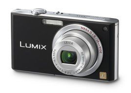 Panasonic Lumix DMC-FX33K 8.1MP Digital Camera with 3.6x Wide Angle MEGA Optical Image Stabilized Zoom (Black) N6
