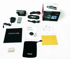 Toshiba Camileo H30 Full HD Camcorder - Silver/Black (Discontinued by Manufacturer) N2