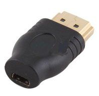 HDMI Male to Micro HDMI Female Converter (Black) N3