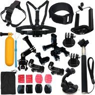 LotFancy 23-in-1 Sports Accessories Kit Bundle Attachments for Gopro Hero 5 4 3+ 3 2 1 SJ4000 SJ5000 HD Action...