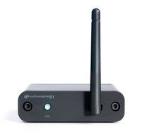 Audioengine A5+ Limited Edition Premium Powered Desktop Speaker Package (White) With B1 Bluetooth Music Receiver N9