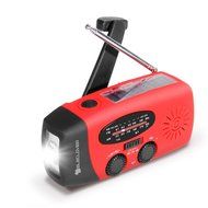 [2016 Upgraded Version] ELECLOVER Portable Dynamo Emergency Solar Crank AM/FM/NOAA(WB) Weather Radio with LED... N23