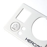 Faceplate Front Cover Face Plate with Mode Button &amp; Cushion - Frame Housing Repair Part Fix for GoPro Hero 3+...