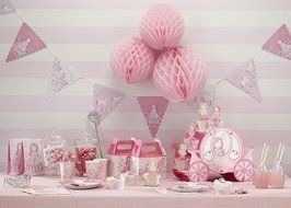 Ginger Ray Princess &amp; Pony Party Bunting, Pink N3