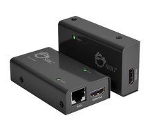 SIIG HDMI Extender over single Cat5e/6 with extra HDMI output - 196ft (CE-H22E11-S1) N5