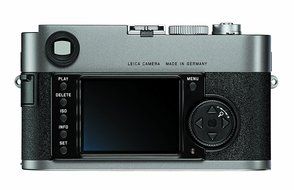Leica M9 18MP Digital Range Finder Camera (Steel Gray, Body Only) N4