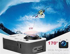 ADMOMON SJ4000 30M Waterproof 1.5" 170&deg; Wide Angle Lens HD 1080P Sports Video Camera (Blue) - DV0188J N5