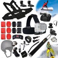 Xtech&reg; SKI / SKIING and Snowboarding ACCESSORIES Kit for GoPro HERO4 SESSION, HERO4, Hero 4 3+ 3 2 1 Hero4 Hero3...