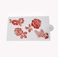 1PCS Rose cake lace stencil cake decorating tools cake mold wedding cake or festival cake decoration (Thanksgiving...