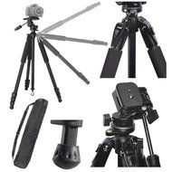 80 Inch Elite Series Full Size Camcorder Tripod + Elite Series Professional Universal Tripod Dolly w/ One Step...