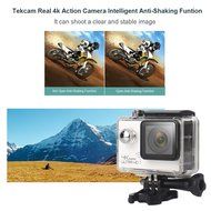 TEKCAM 4K WIFI Sports Action Camera Ultra HD Waterproof DV Camcorder 16MP 170 Degree Wide Angle 2 inch LCD Screen...