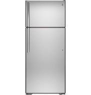 GE GIE18GSHSS 17.5 Cu. Ft. Stainless Steel Top Freezer Refrigerator - Energy Star N2