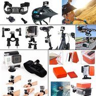 YFY 22-In-1 Basic Outdoor Sports Accessories Kit for GoPro Hero Cameras