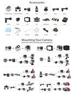 Ultra HD 4K 1080p 60fps WiFi Action Camera with Remote and Carrying Case N2