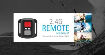 Ultra HD 4K 1080p 60fps WiFi Action Camera with Remote and Carrying Case N3